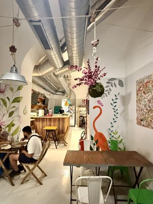 Inside  at Col Cavolo - Vegan Bistrot in Rome