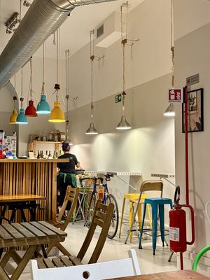 Inside  at Col Cavolo - Vegan Bistrot in Rome