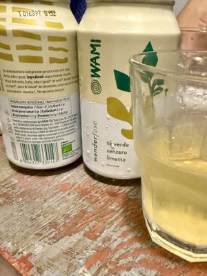 Ginger green tea   at Col Cavolo - Vegan Bistrot in Rome