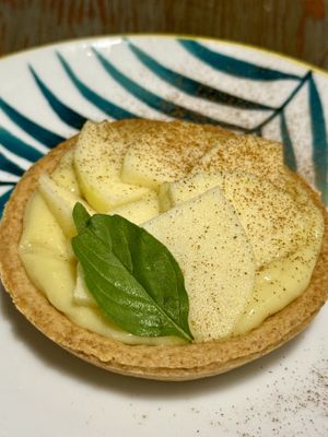 Lemon tart  at Col Cavolo - Vegan Bistrot in Rome