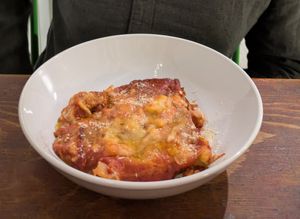 Lasagna at Col Cavolo - Vegan Bistrot in Rome
