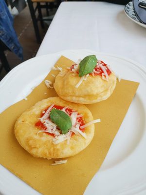 Entree at La Soffitta Renovatio in Rome