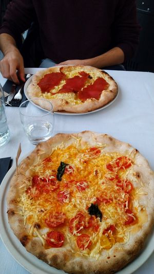 Vegan Gluten-free pizzas 😋 at La Soffitta Renovatio in Rome