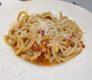 Pasta  at La Soffitta Renovatio in Rome