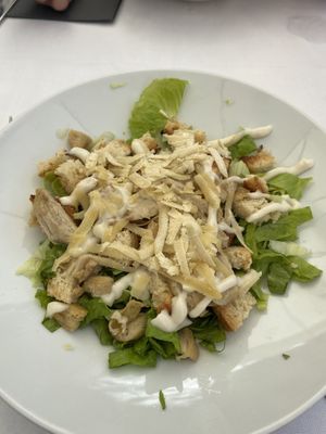 Vegan Ceasar Salt  at La Soffitta Renovatio in Rome