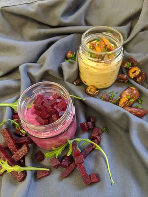 Rote Beete und Curry Pflaumen Aufstrich at Gasthof Mohren in Rankweil