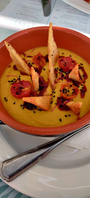 Fava bean dip at Isola in Ayia Napa