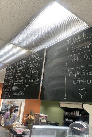 Believe it or not, there's still more to the menu not pictured! at Off the Wheaten Path in Grande Prairie