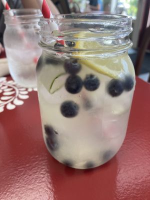 Infused water  at Off the Wheaten Path in Grande Prairie