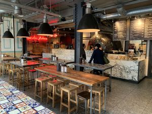 Interior   at Pizza Union in North London