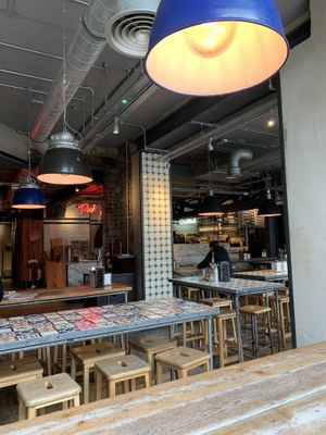 Interior   at Pizza Union in North London