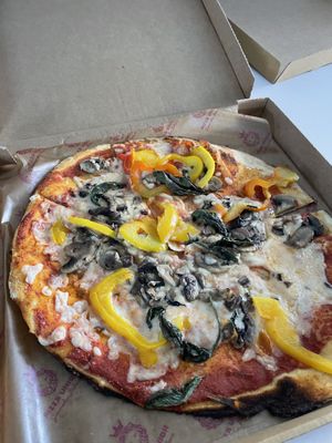   at Pizza Union in North London