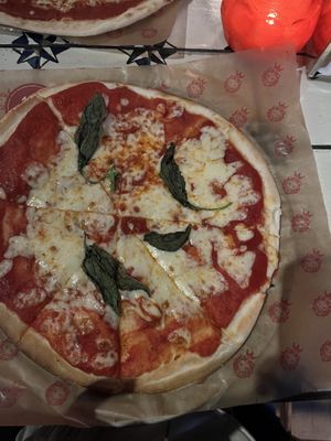   at Pizza Union in North London