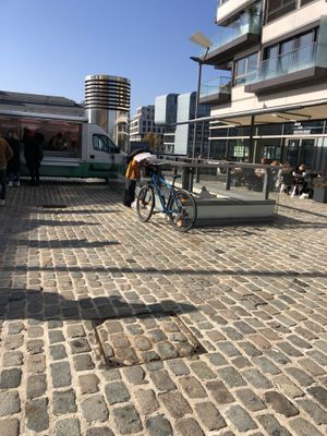 Second truck  at Hempies - Odonien Biergarten in Cologne