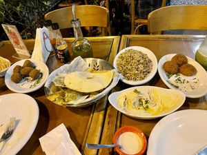 A feast! at Amir Restaurante in Rio De Janeiro