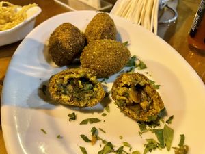 The inside at Amir Restaurante in Rio De Janeiro