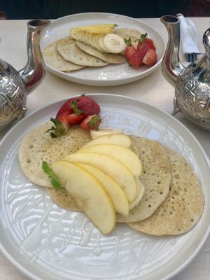 Segunda parte del brunch at Azahar in Santiago