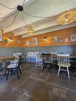 Would 100% recommend, separate vegan menu breakfast brunch and dinner options indoor and outdoor seating at The Garden in Portsmouth