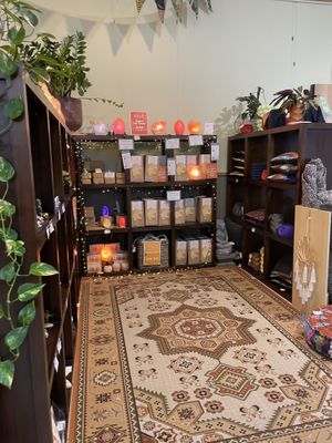 Along with vegan food and groceries they have plenty of spiritual items and reusable / environmentally friendly products  at Nurcha Kawana in Birtinya