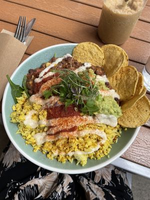 Burrito bowl  at Nurcha Kawana in Birtinya