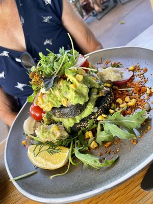 Smash avo  #Veganuary at Nurcha Kawana in Birtinya