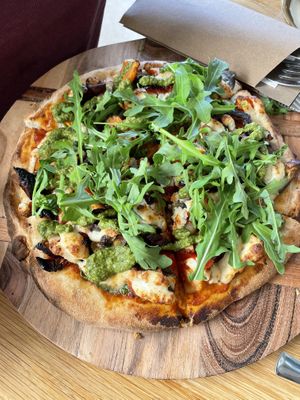 Peace lovers pizza  at Nurcha Kawana in Birtinya