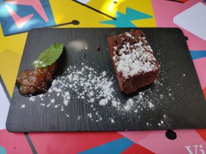 Brownie at Can Baumes in Tavertet