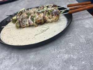 Vegetarian kabab at Appetiser in Feltham