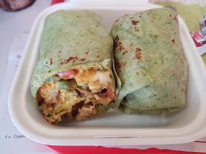 Brunch Burrito at Side Chicks in San Antonio