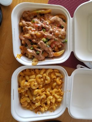 Loaded fries at Side Chicks in San Antonio