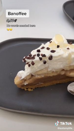 Banoffee at Rubik's in Thessaloniki