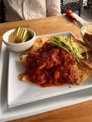 Vegan ‘nachos’   at Gilgai Tavern in Kalbarri