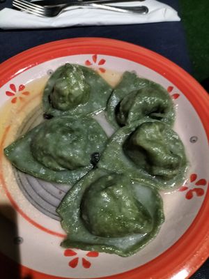 Cappellacci funghi e burro at La Tegia Di Ogni in Forli