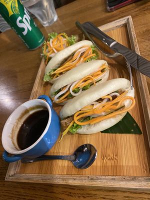 Bao buns  at An Nhien Garden in Hue