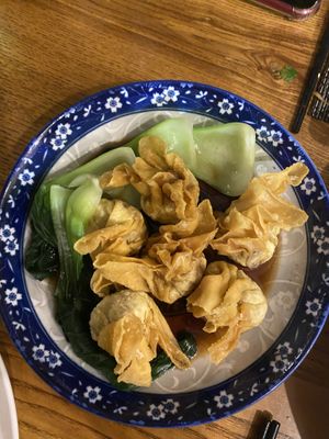 Fried dumplings   at An Nhien Garden in Hue