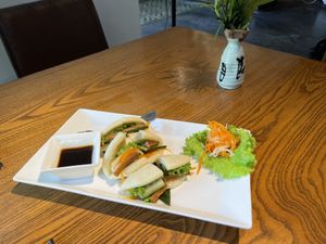 Bao buns   at An Nhien Garden in Hue
