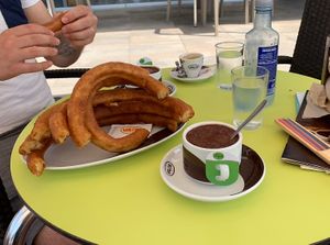   at Chocolatería Valor in Santa Pola
