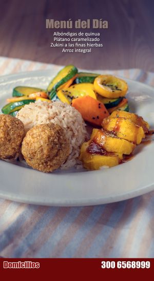 Menú del día at La Revolución de la Cuchara in Bogota