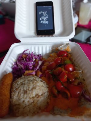 Este es un Menú del Día at La Revolución de la Cuchara in Bogota