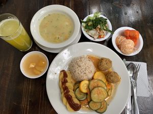 Menú del día 15.900 pesos  at La Revolución de la Cuchara in Bogota