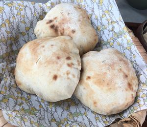 Arabic bread  at Alkalime in Abu Dhabi