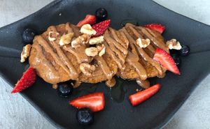 Pancakes   at Alkalime in Abu Dhabi