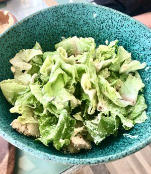 Caeser salad  at Alkalime in Abu Dhabi