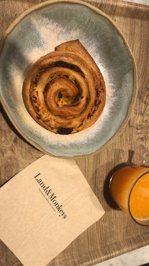 Pain aux raisin   at Land & Monkeys - Amsterdam in Paris
