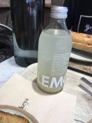  Lemonade (in glass bottle - no plastic).   at Land & Monkeys - Amsterdam in Paris