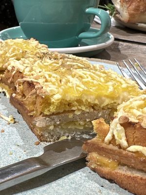 Croque Monsieur (tofu)  at Land & Monkeys - Amsterdam in Paris