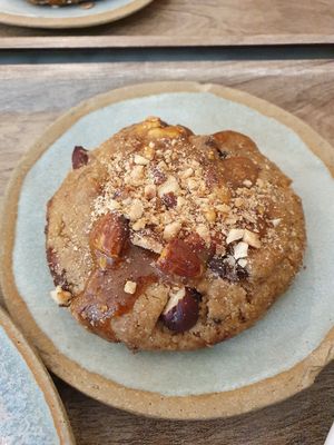 Chimp cookie. at Land & Monkeys - Amsterdam in Paris