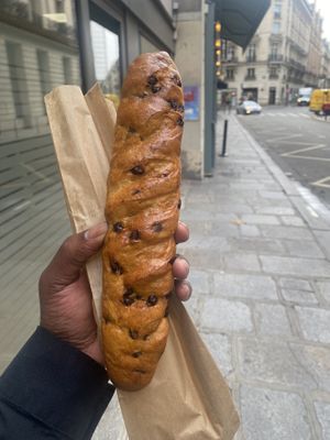 Bread with chocolate   at Land & Monkeys - Amsterdam in Paris