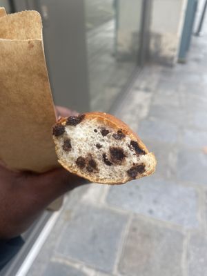 Bread with chocolate   at Land & Monkeys - Amsterdam in Paris