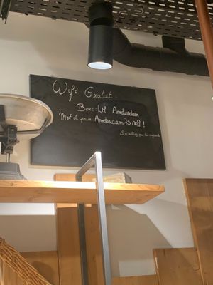 Wifi Password at Land & Monkeys - Amsterdam in Paris